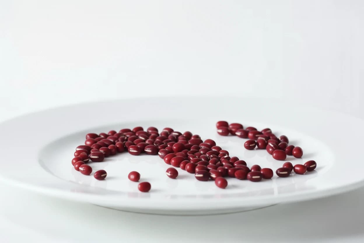 Adzuki Bean prepared for baby-led weaning