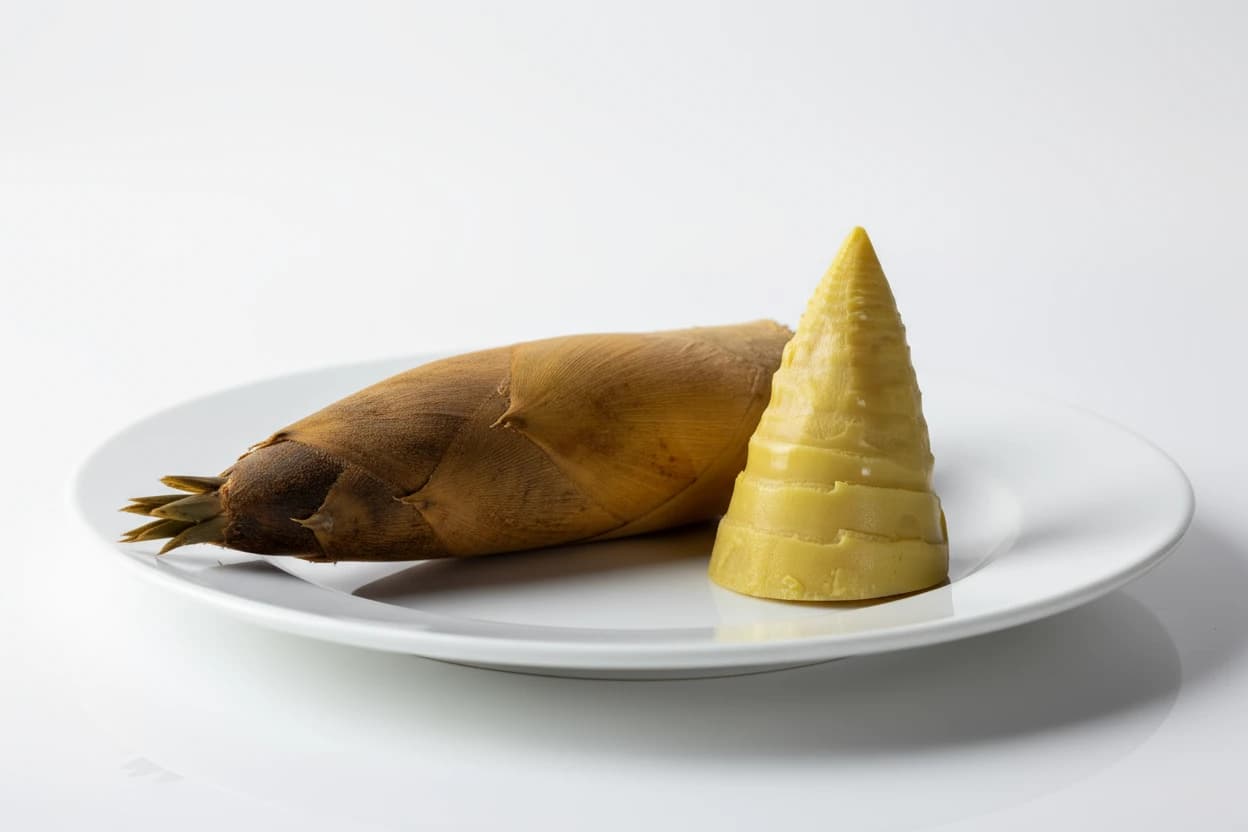 Bamboo prepared for baby-led weaning