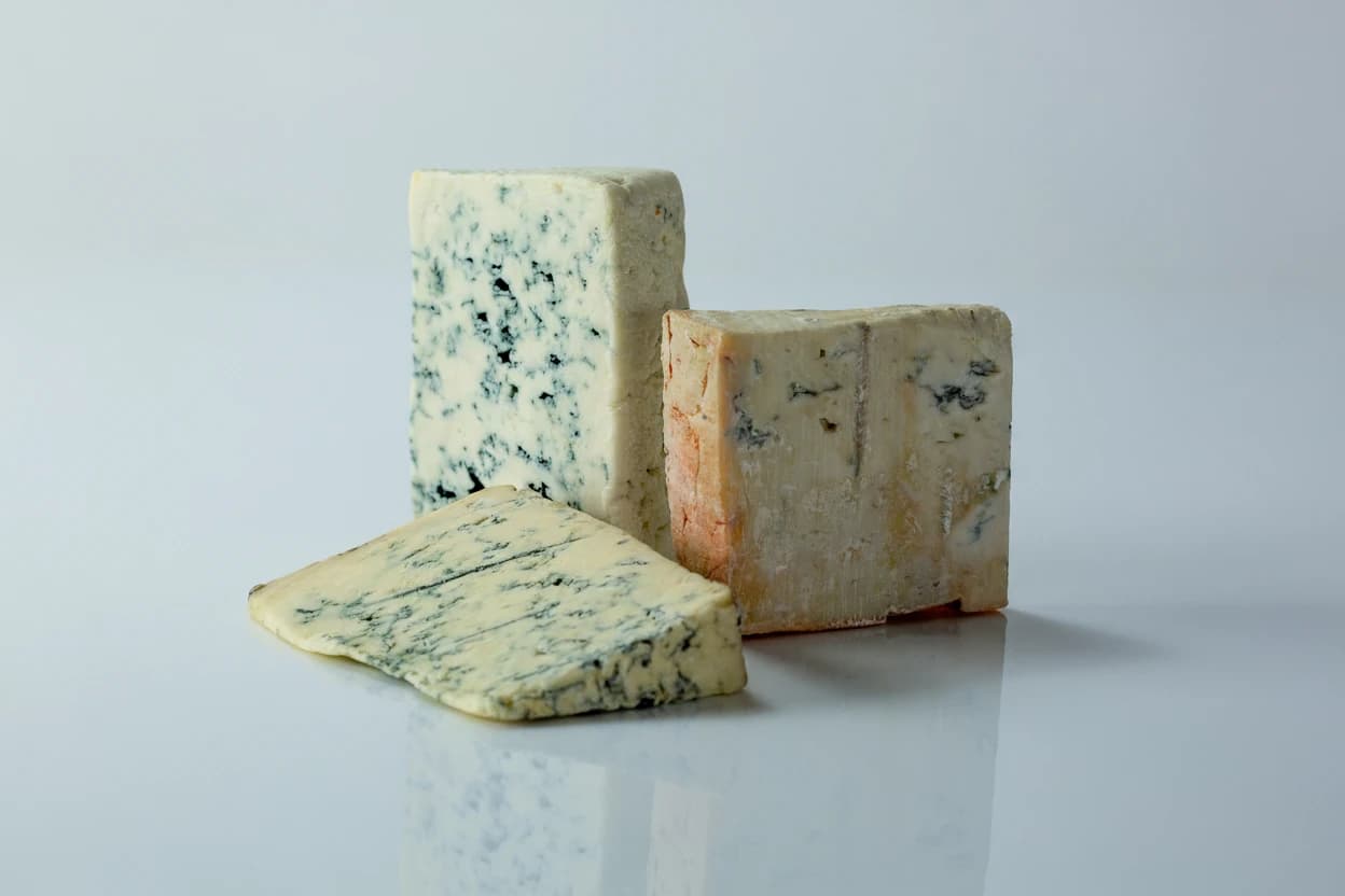 Blue Cheese prepared for baby-led weaning