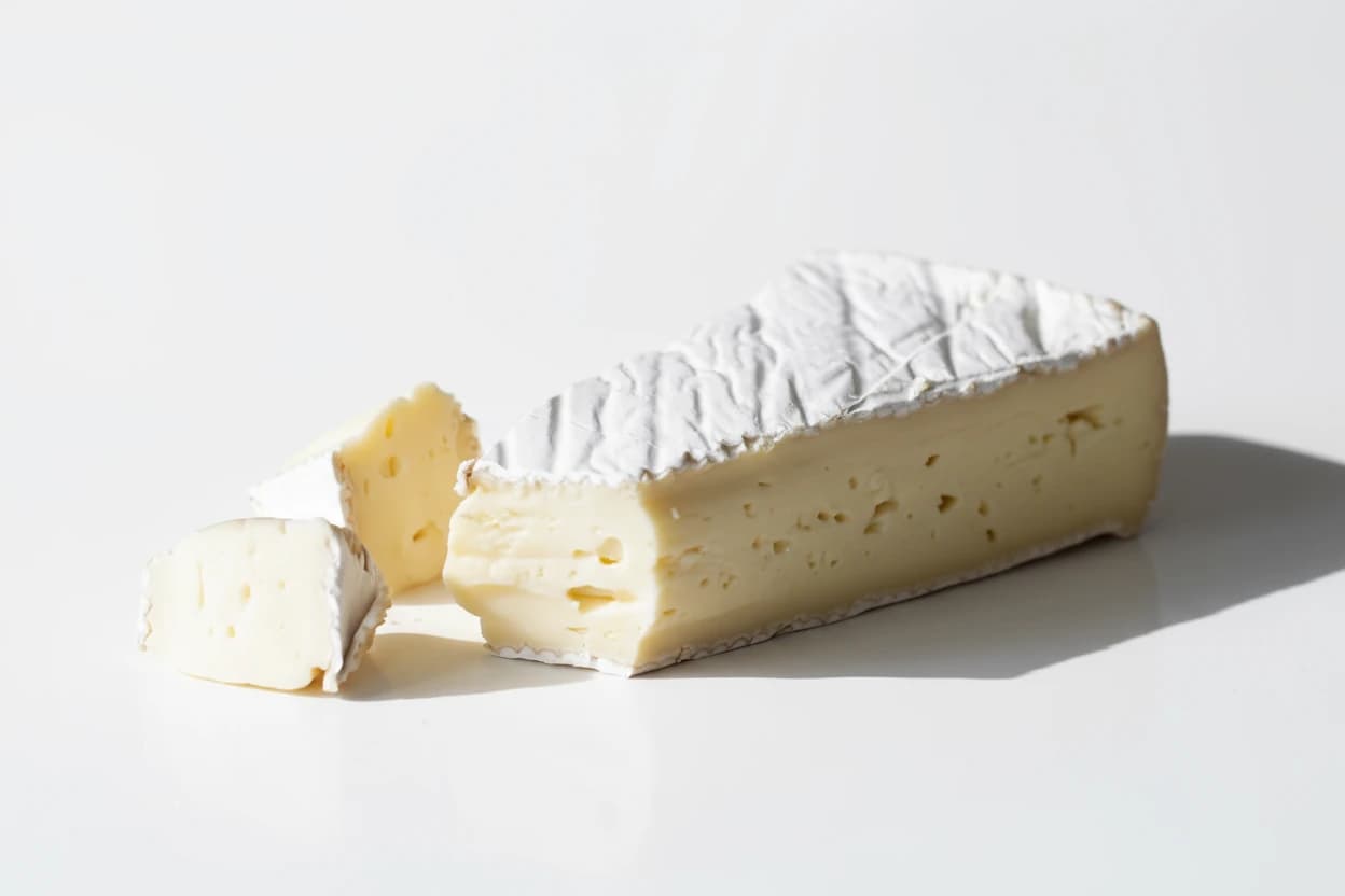 Brie Cheese prepared for baby-led weaning