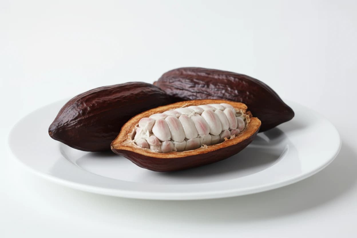 Cacao prepared for baby-led weaning