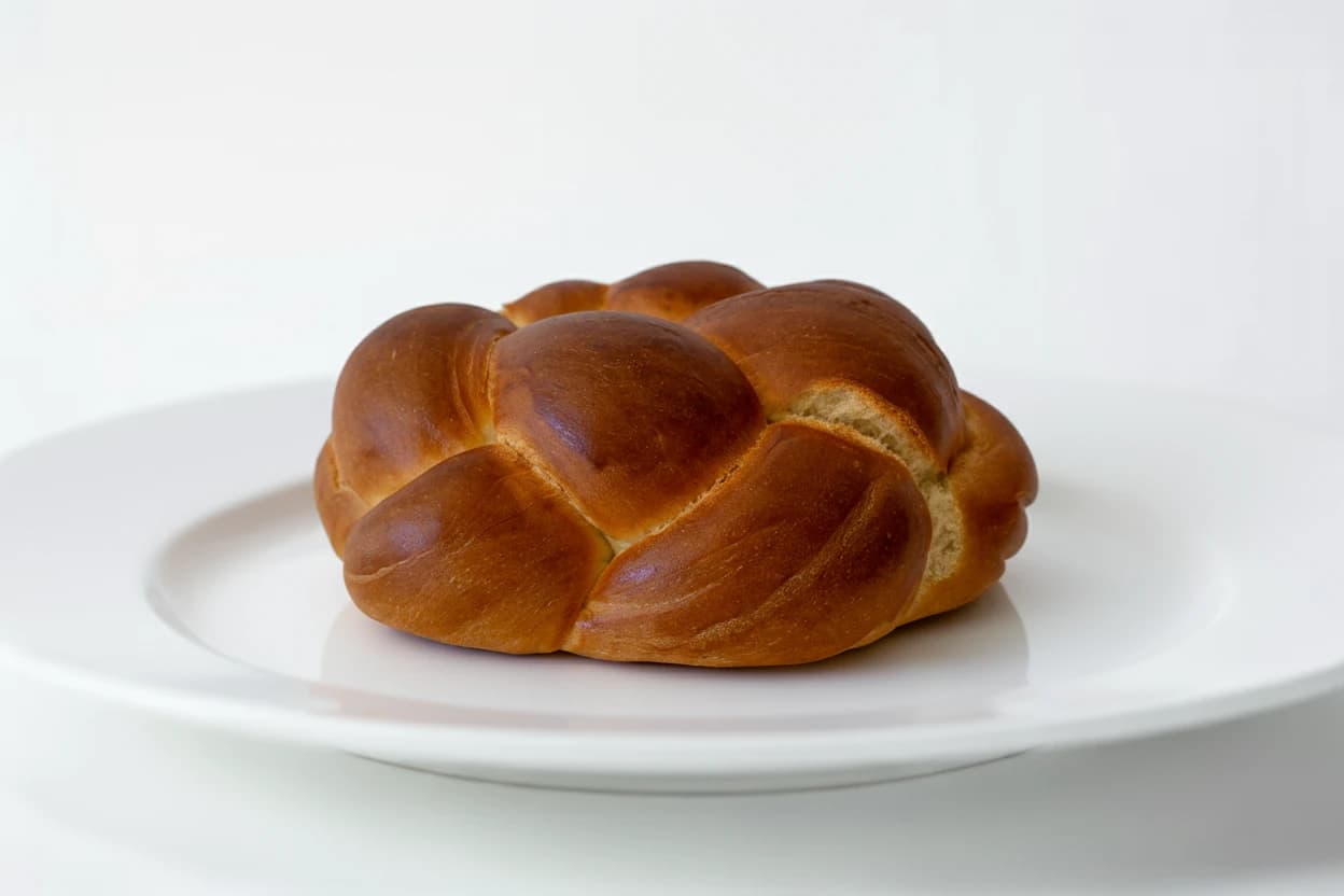 Challah prepared for baby-led weaning