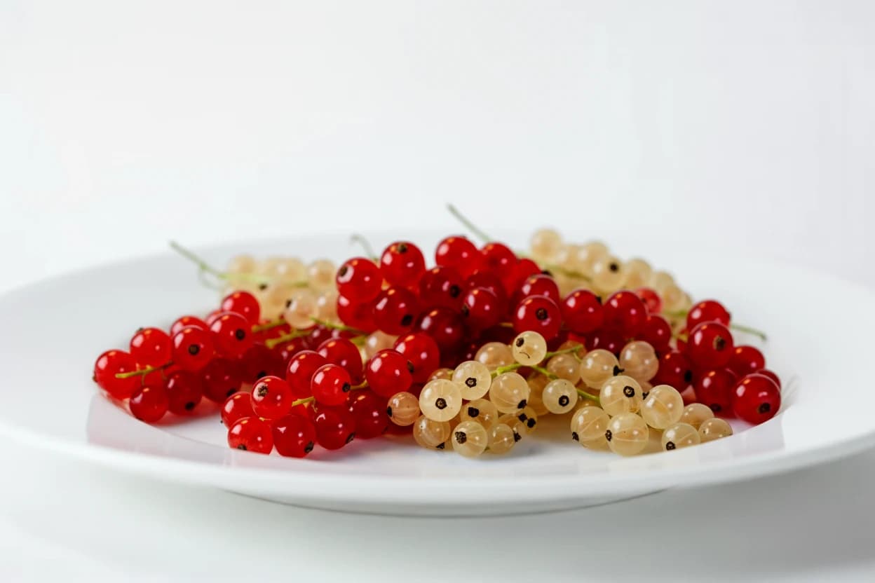 Currants prepared for baby-led weaning
