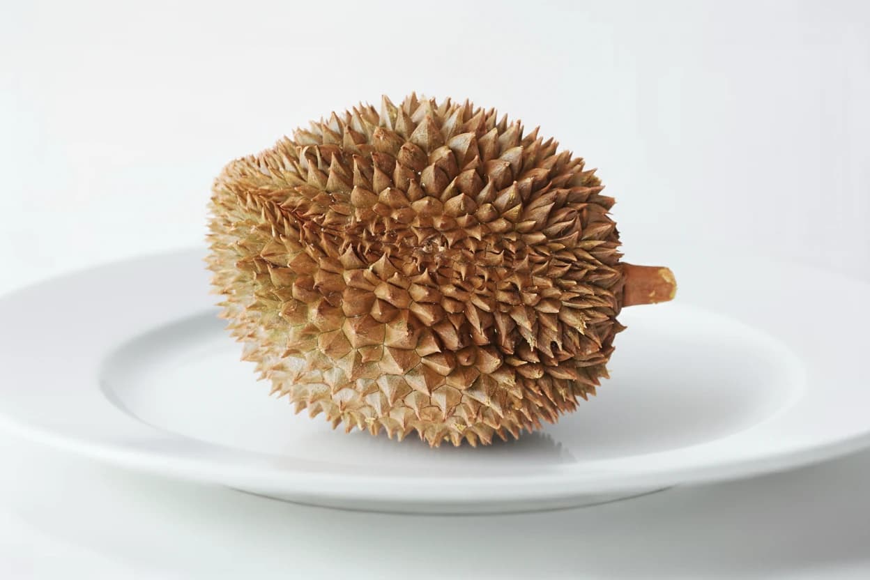 Durian prepared for baby-led weaning