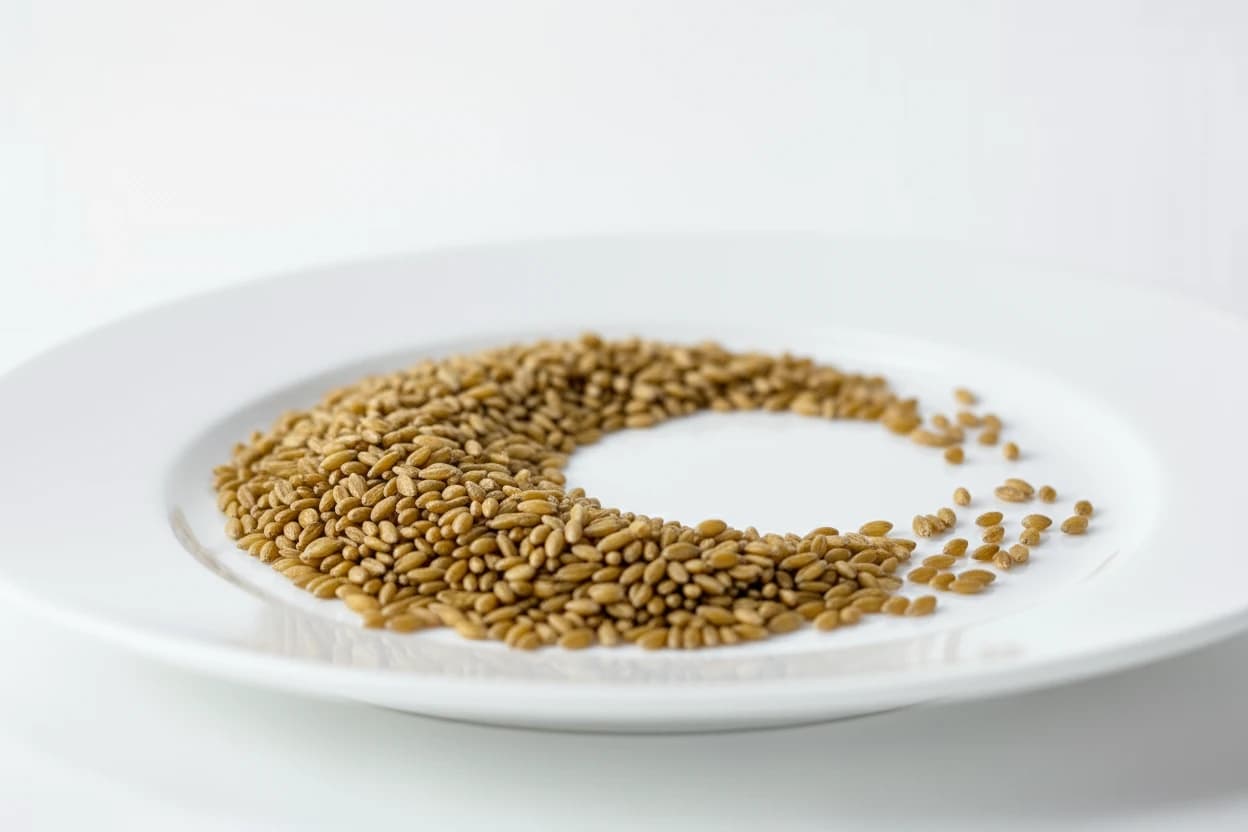 Einkorn prepared for baby-led weaning