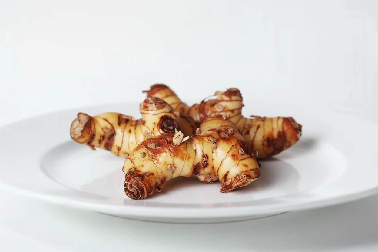 Galangal prepared for baby-led weaning