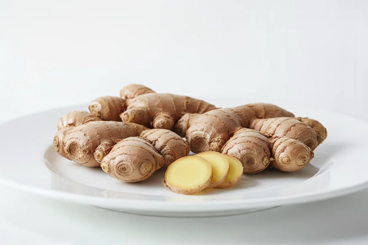 Ginger prepared for baby-led weaning