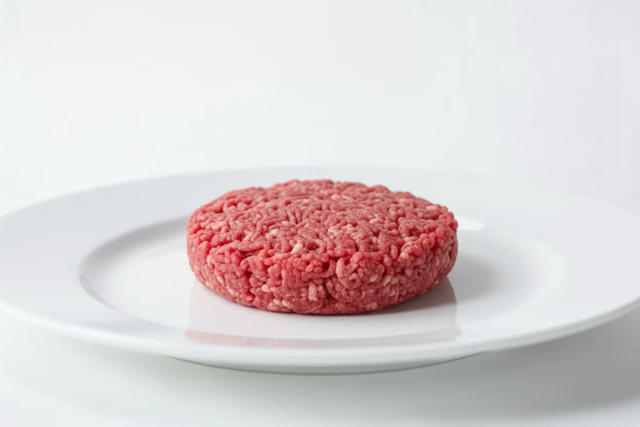 Ground Beef prepared for baby-led weaning