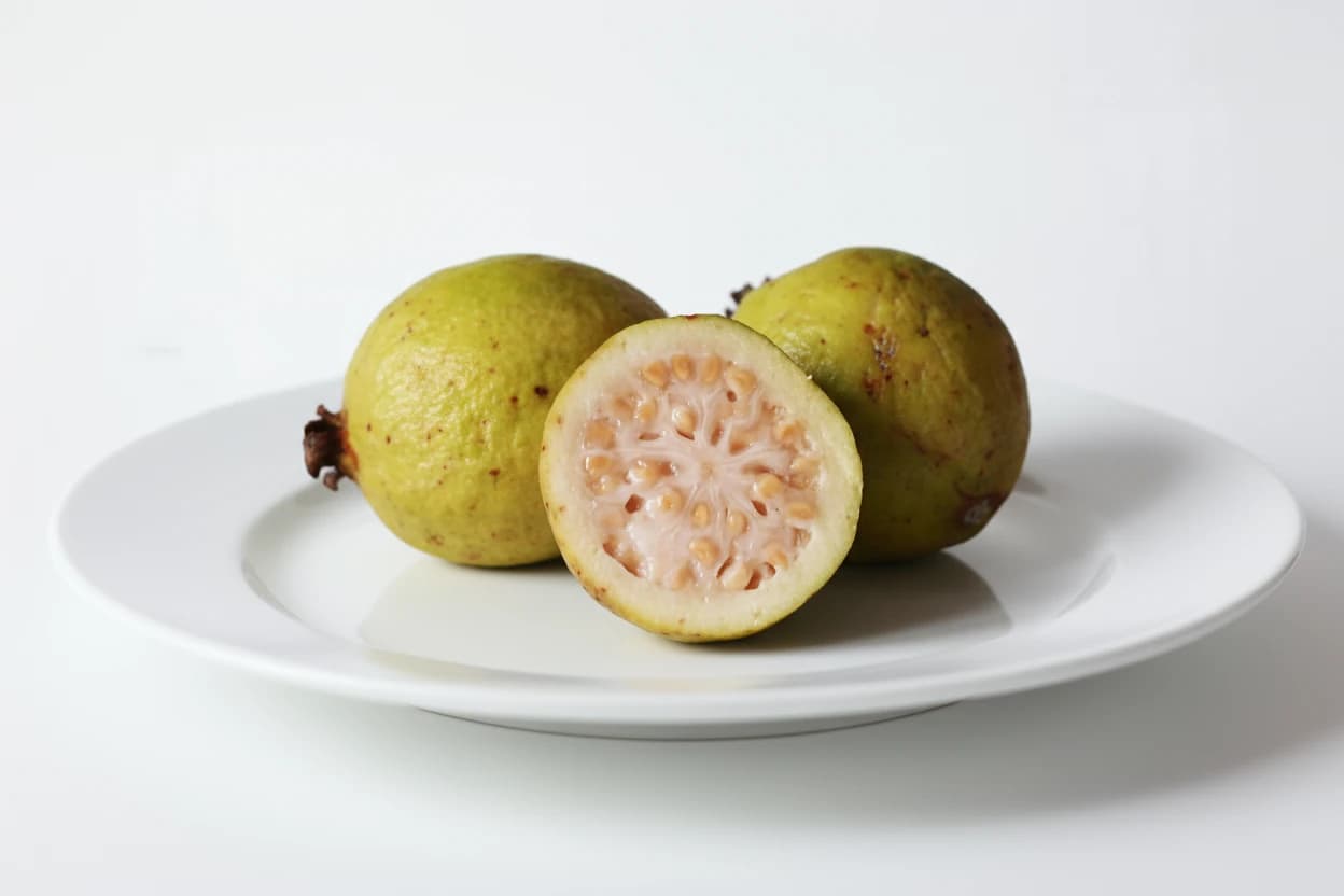 Guava (Soft) prepared for baby-led weaning