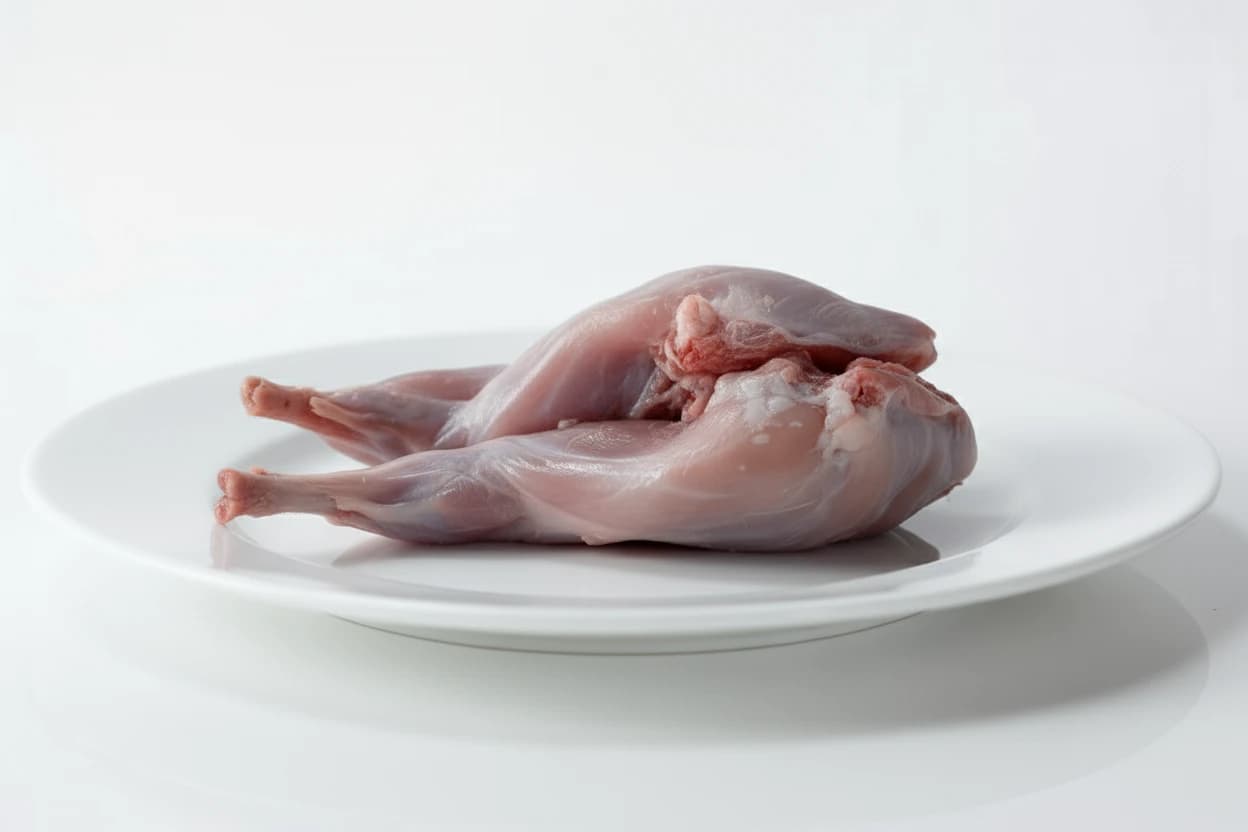 Hare prepared for baby-led weaning