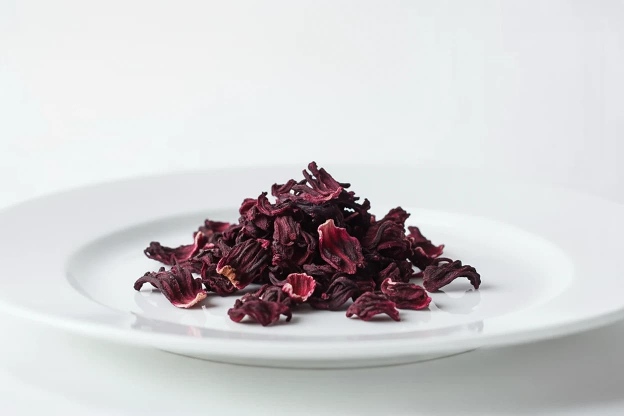 Hibiscus (Sorrel) prepared for baby-led weaning