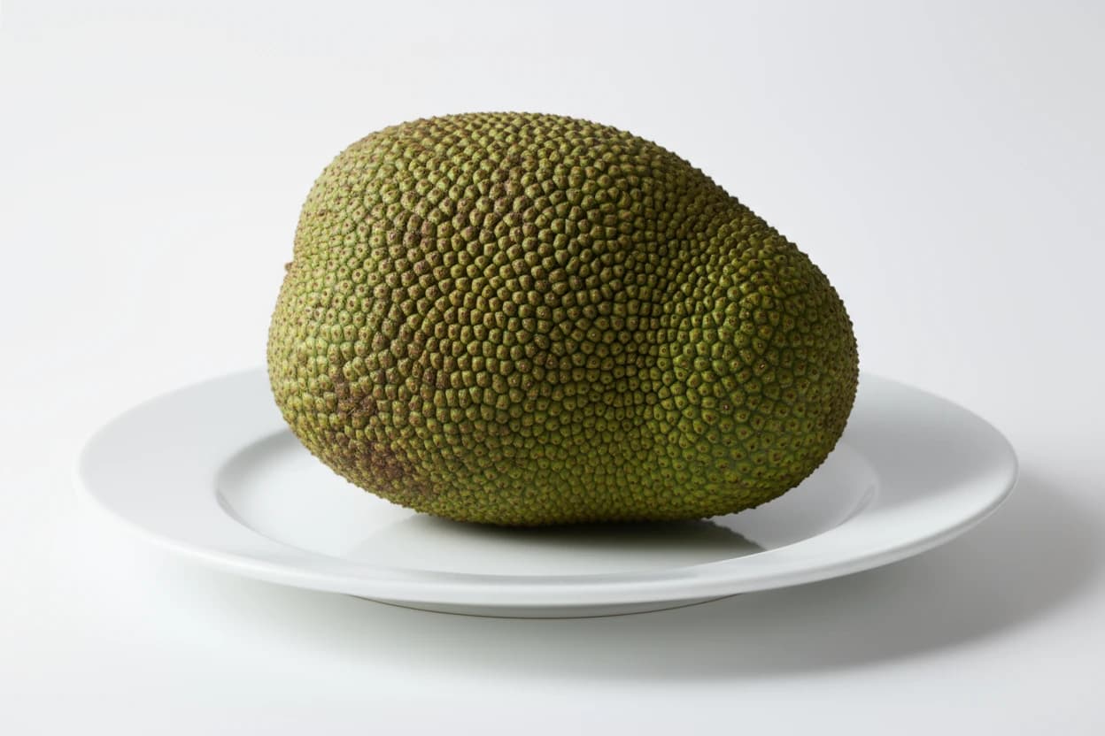 Jackfruit prepared for baby-led weaning