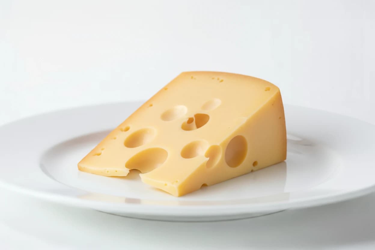 Jarlsberg Cheese prepared for baby-led weaning