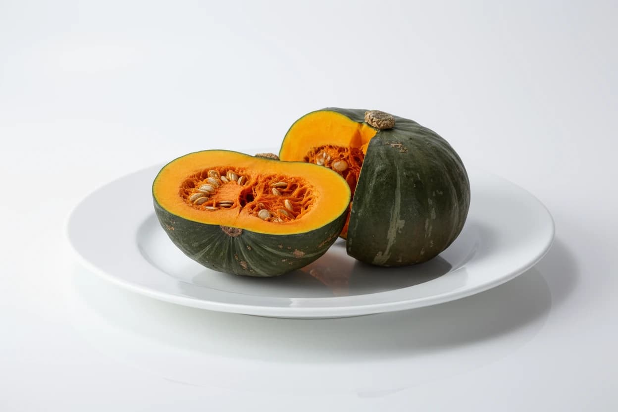 Kabocha Squash prepared for baby-led weaning