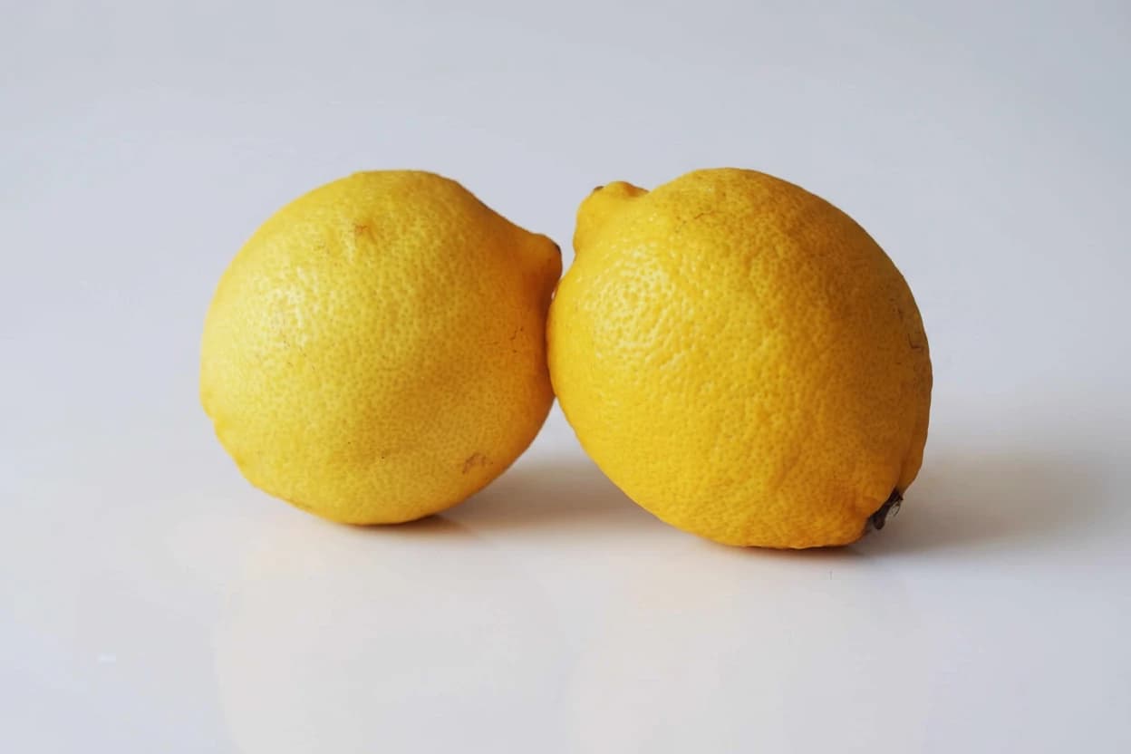 Lemon prepared for baby-led weaning