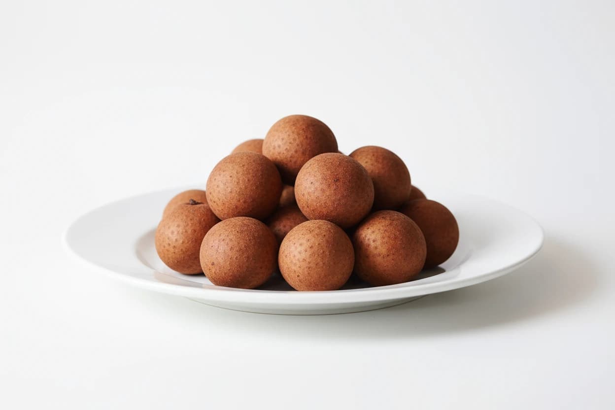 Longan prepared for baby-led weaning