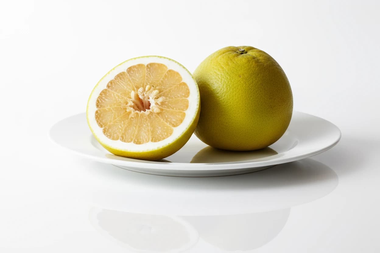 Pomelo prepared for baby-led weaning