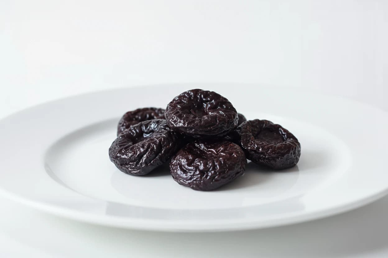 Prune prepared for baby-led weaning
