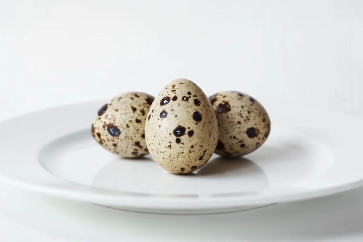 Quail Egg prepared for baby-led weaning