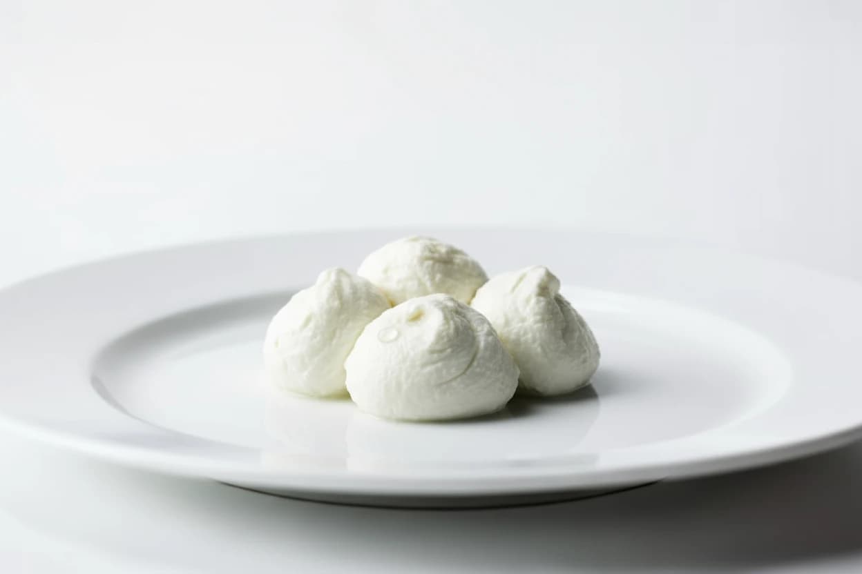 Quark prepared for baby-led weaning