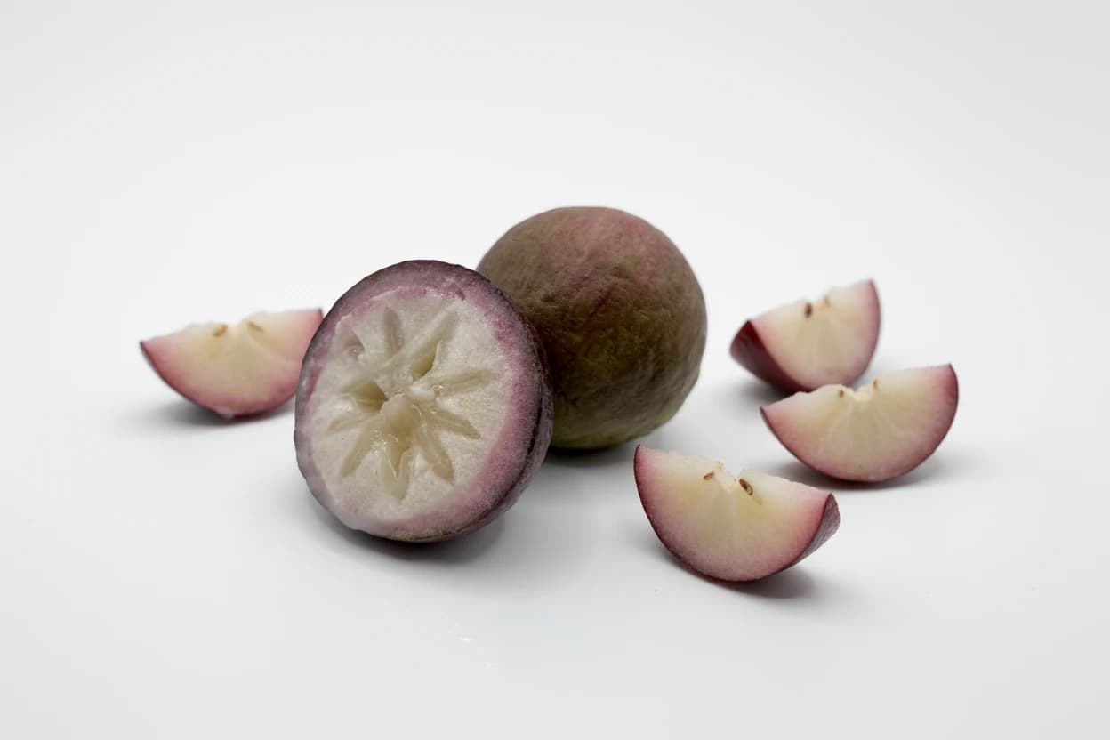 Star Apple (Caimito) prepared for baby-led weaning