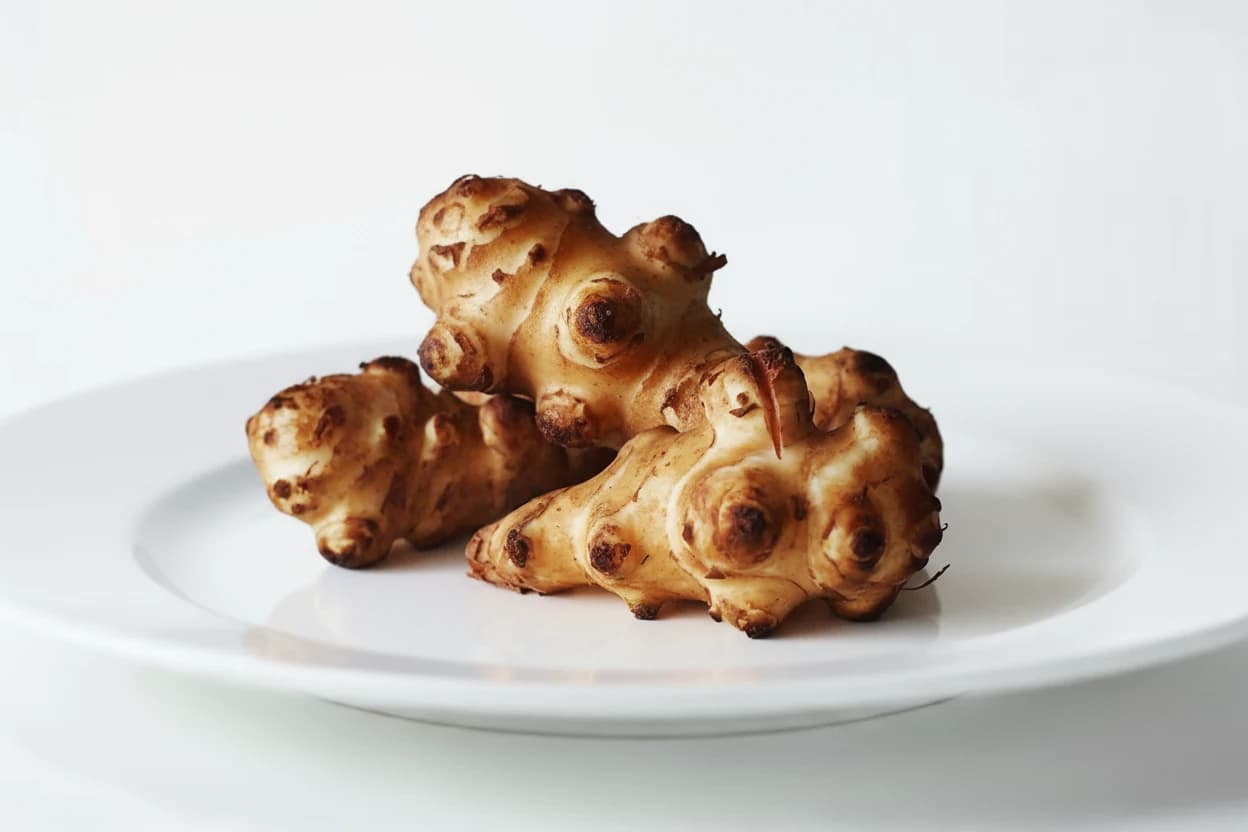 Sunchoke (Jerusalem Artichoke) prepared for baby-led weaning