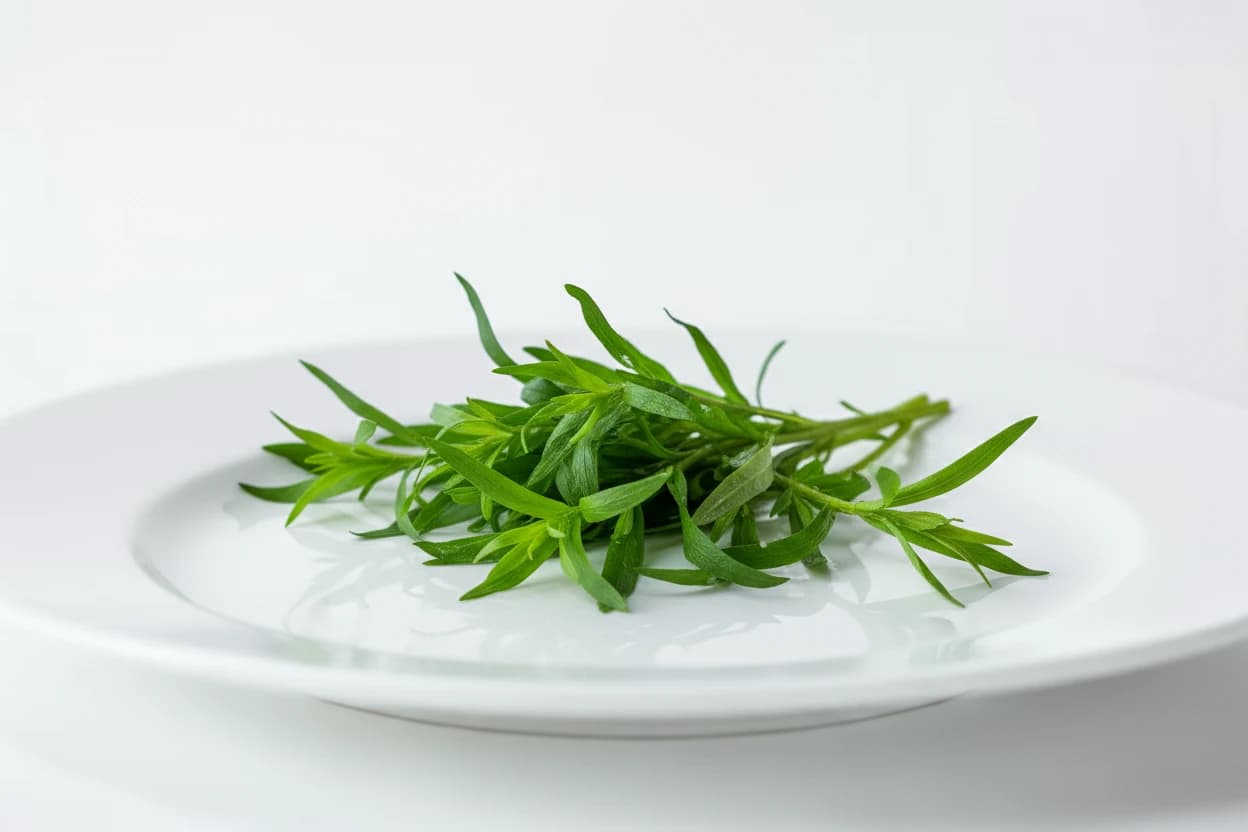 Tarragon prepared for baby-led weaning