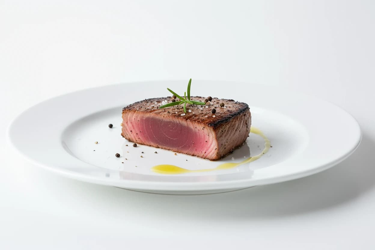 Tuna prepared for baby-led weaning