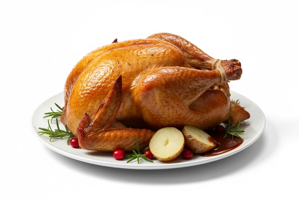 Turkey prepared for baby-led weaning