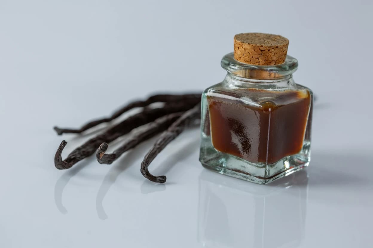 Vanilla prepared for baby-led weaning