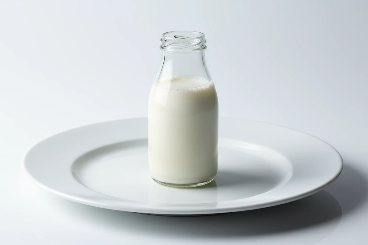 Cashew Milk prepared for baby-led weaning