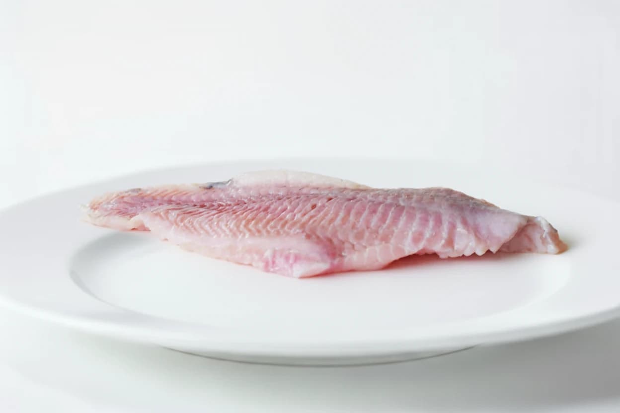Catfish prepared for baby-led weaning