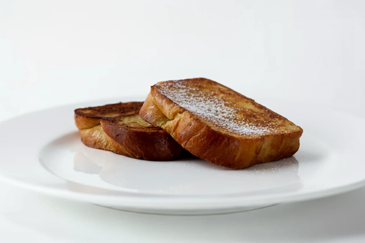French Toast prepared for baby-led weaning