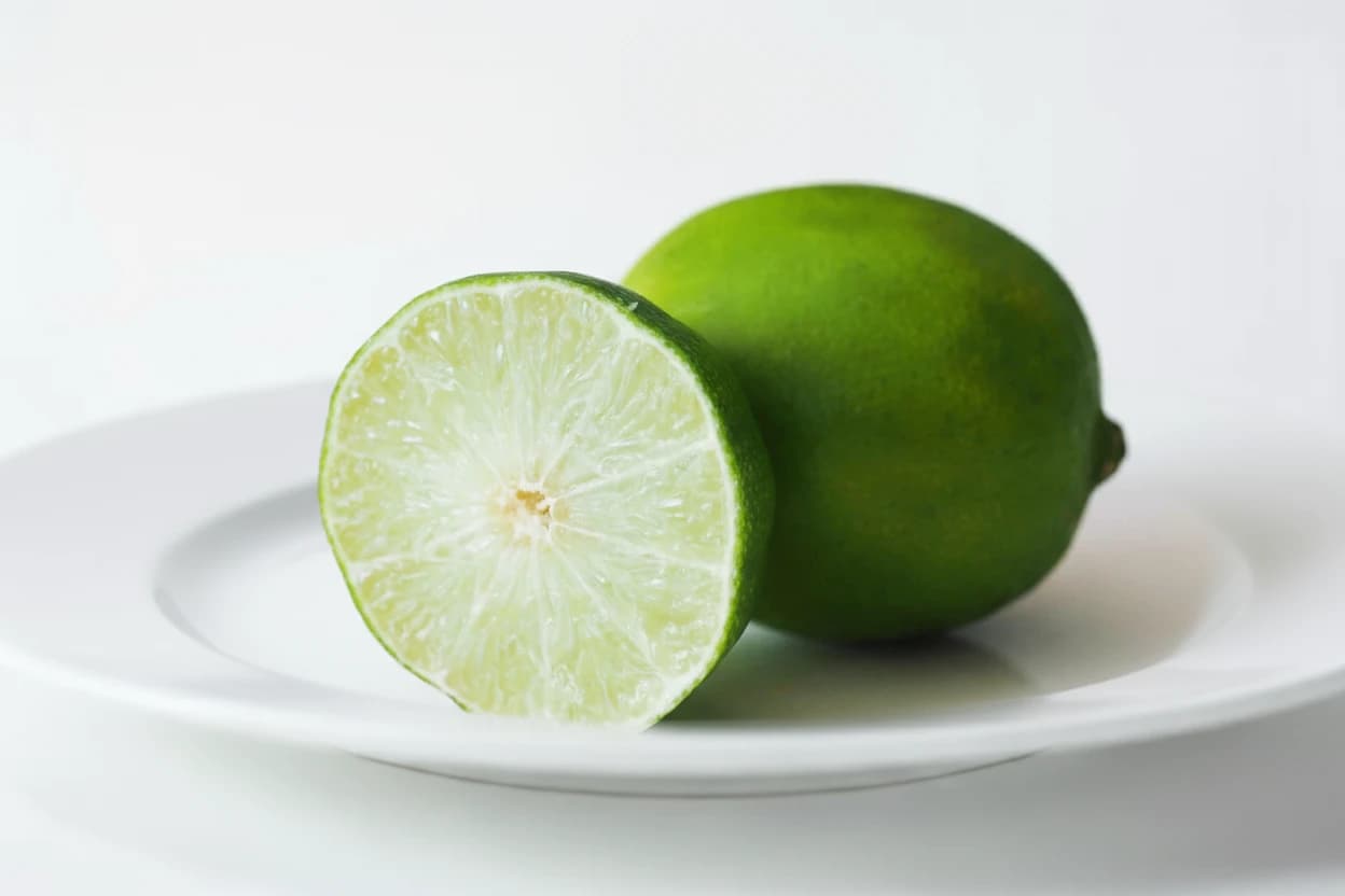 Lime prepared for baby-led weaning