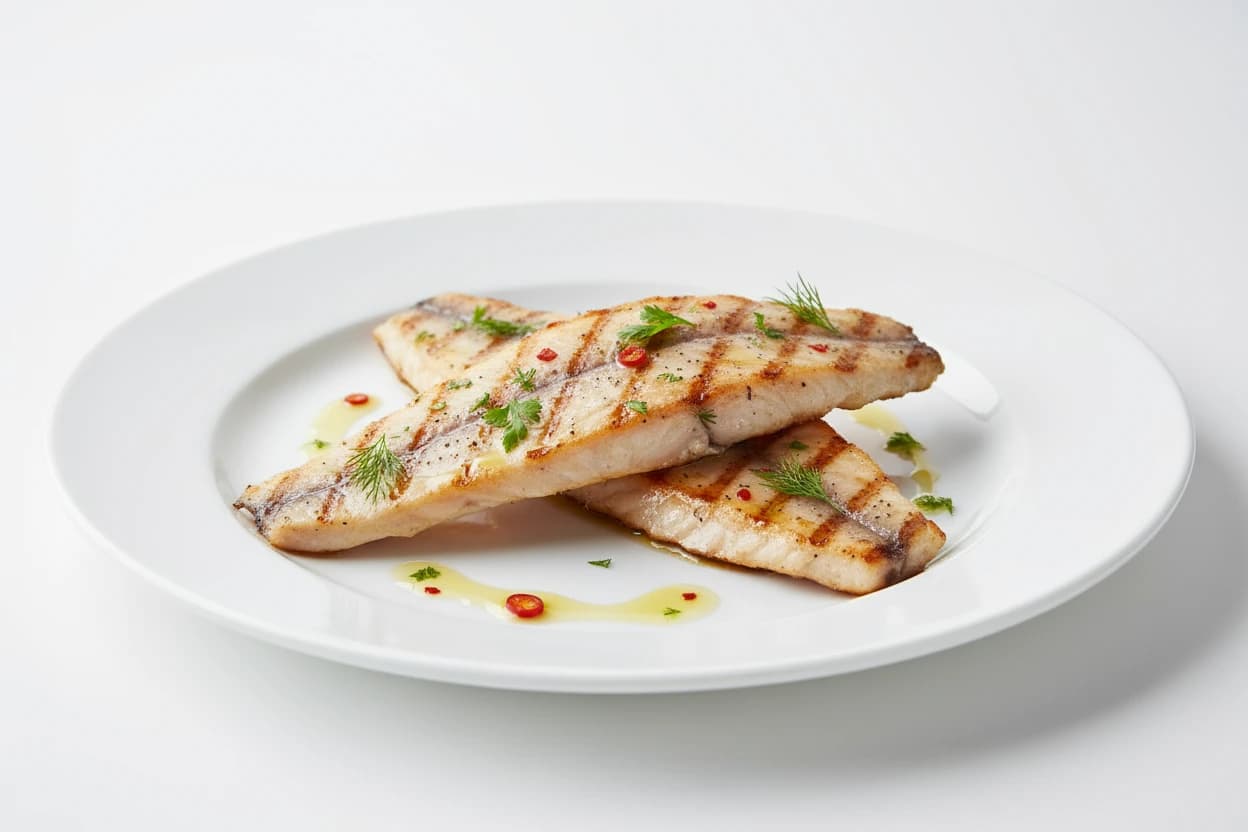 Sole prepared for baby-led weaning