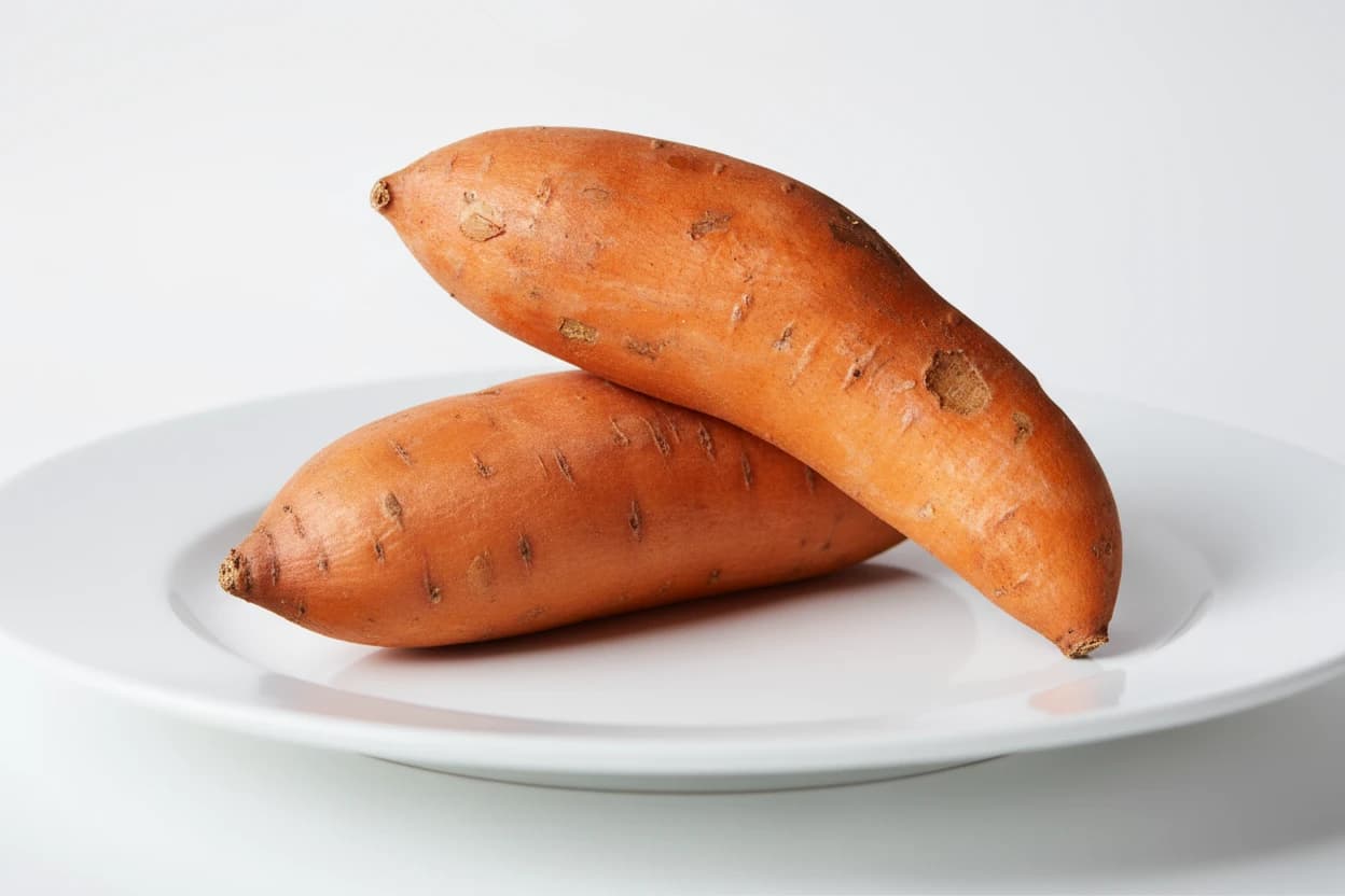 Sweet Potato prepared for baby-led weaning