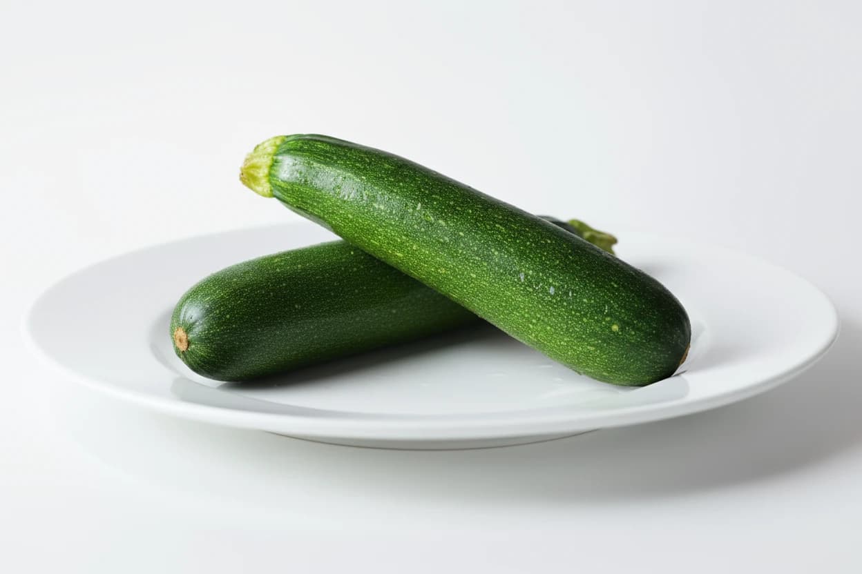 Zucchini prepared for baby-led weaning